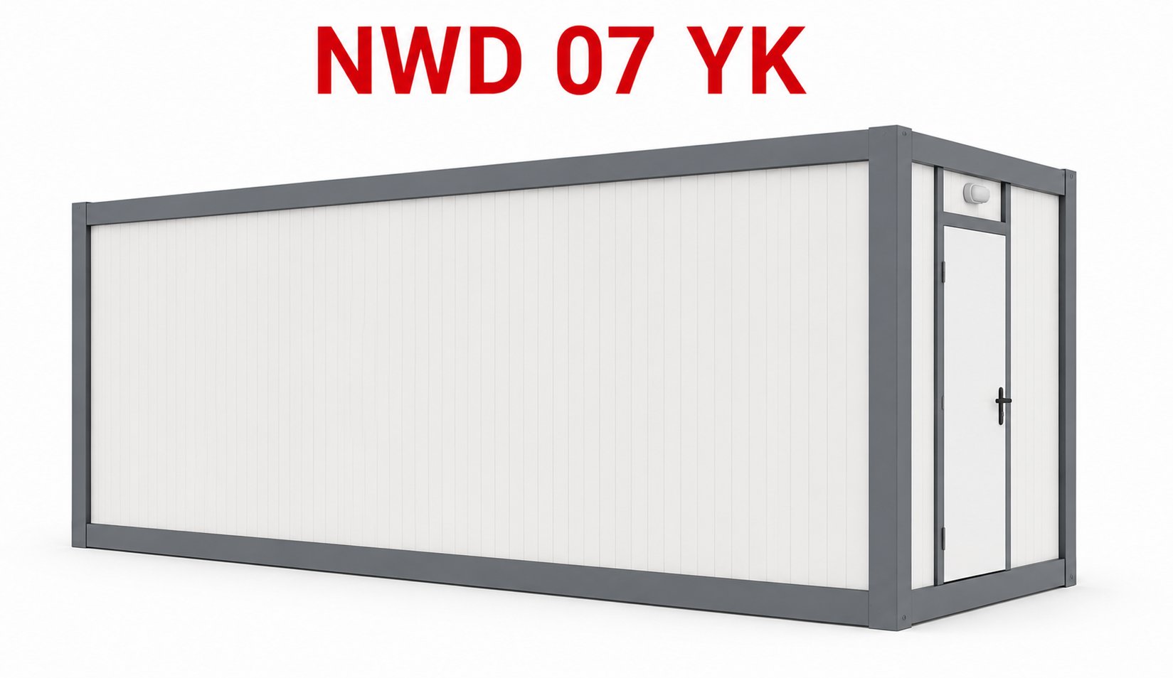 WC Duş Konteyneri NWD-07-YK - Dış Görünüş