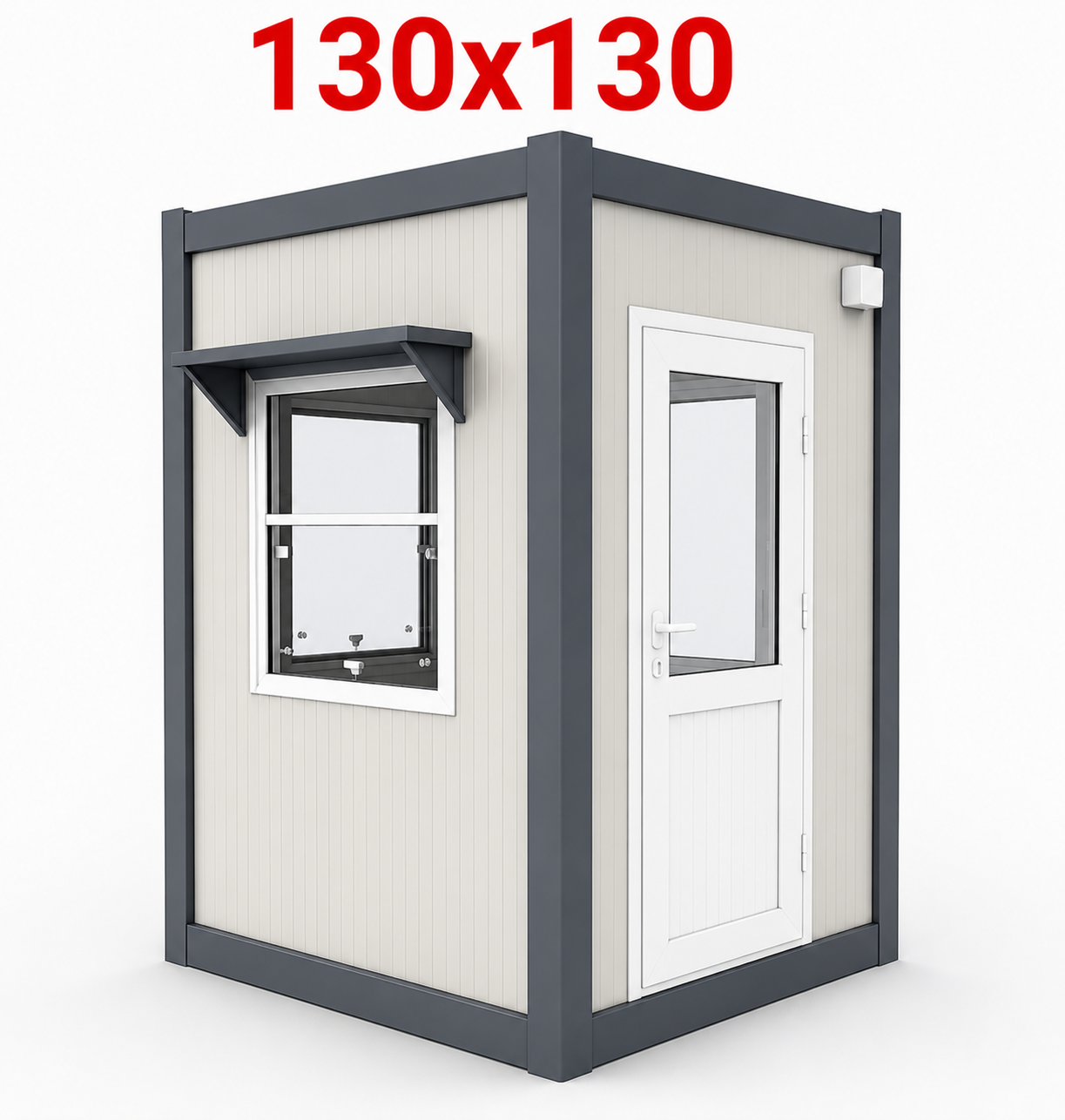 130x130 Panel Kabin - Dış Görünüş