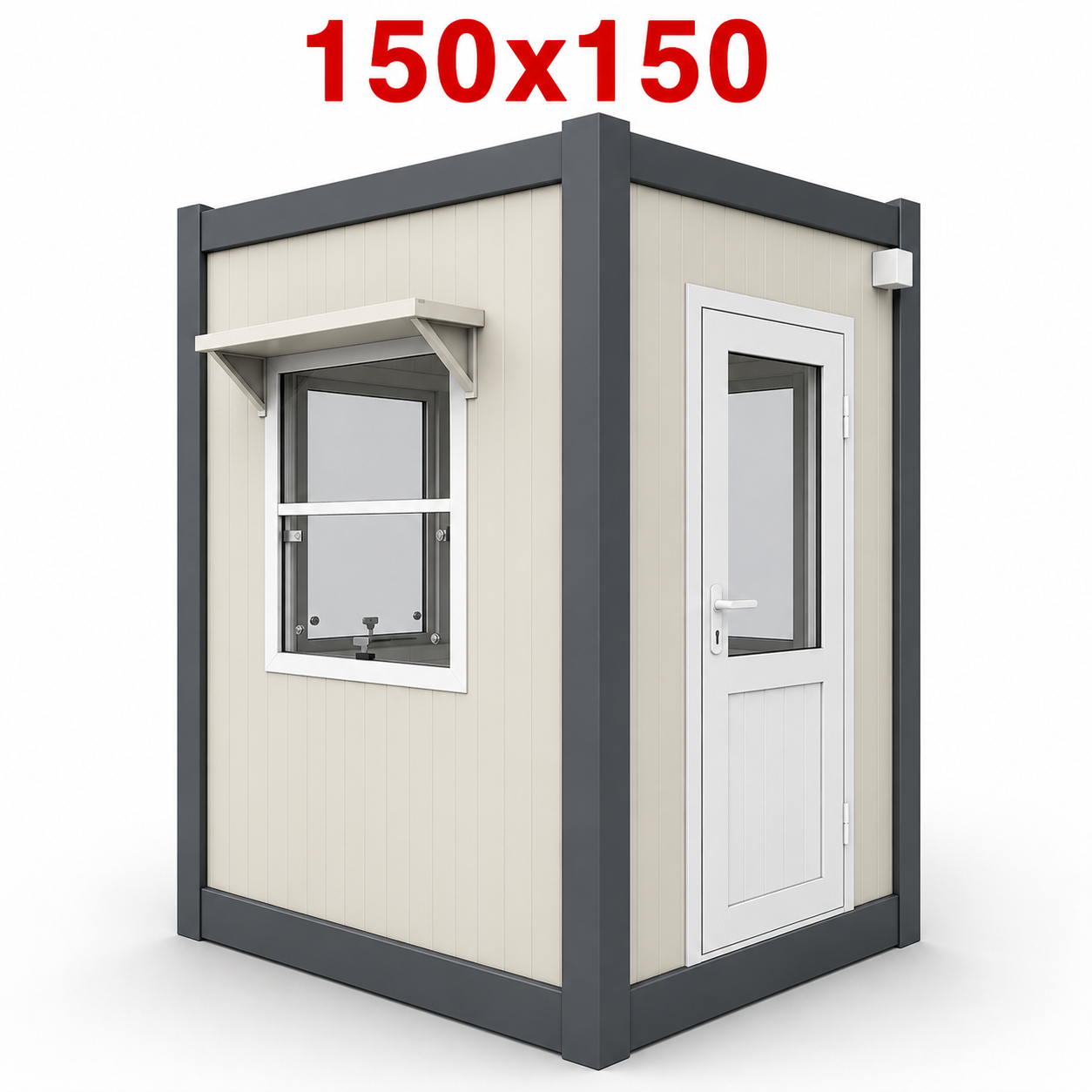 150x150 Panel Kabin - Dış Görünüş
