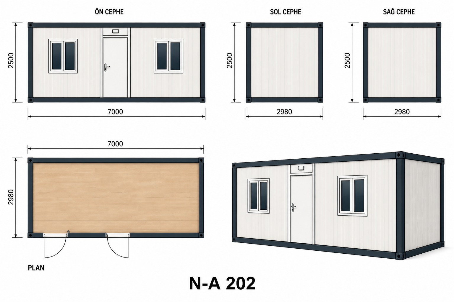 N-A-202 Konteyner - Proje